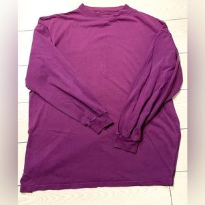 Lifes Adventure Dash pink crew neck mens long sleeve top‎ size Large